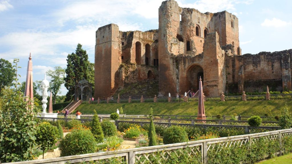 External View of Kenilworth Castle in Warwickshire