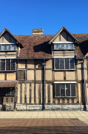 Shakespeare's Birthplace in warwickshire