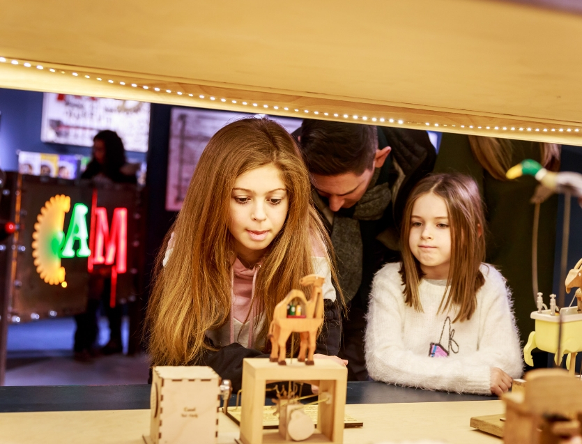 Children enjoying the MAd Museum