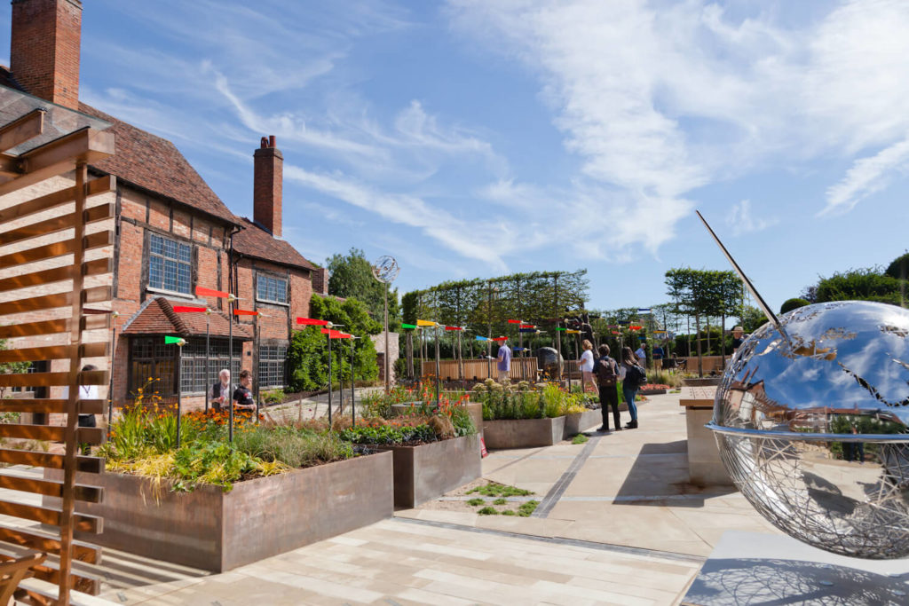 Shakespeare's New Place in Warwickshire