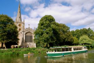Avon Boating public cruise in Stratford-upon-Avon, Warwickshire